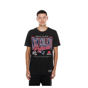 Men's New Era Black New England Patriots Combine Authentic T-Shirt