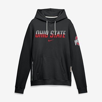 Men's Nike Black Ohio State Buckeyes 2026 Sideline Standard Issue Dri-FIT Hoodie