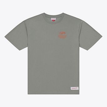Men's Mitchell & Ness Gray Cincinnati Bengals Core Essentials Micro Logo T-Shirt