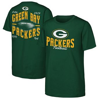 Youth Outerstuff Green Green Bay Packers Top Pick T-Shirt