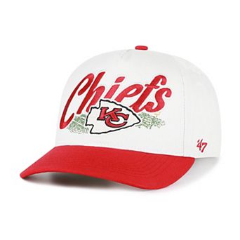 Men's '47 Cream Kansas City Chiefs Enfield Hitch Adjustable Hat