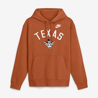 Men's Nike Texas Orange Texas Longhorns Legacy Arch Club Hoodie