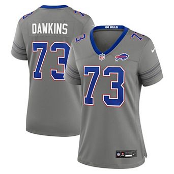 Women's Nike Dion Dawkins Gray Buffalo Bills Nickel City Game Jersey