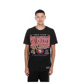 Men's New Era Black San Francisco 49ers Combine Authentic T-Shirt