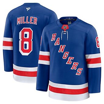 Men's Fanatics J.T. Miller Blue New York Rangers Home Premium Jersey