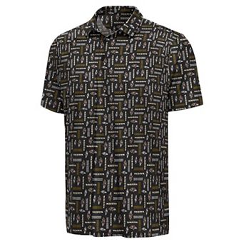 Men's Antigua Black Baltimore Ravens Season Tickets Polo