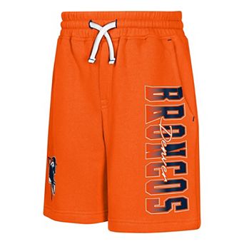 Youth Outerstuff Orange Denver Broncos Audible Fleece Shorts