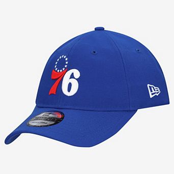 Men's New Era Royal Philadelphia 76ers Team 9TWENTY Adjustable Hat