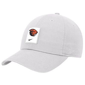 Men's Nike White Oregon State Beavers 2026 On-Field Club Adjustable Hat