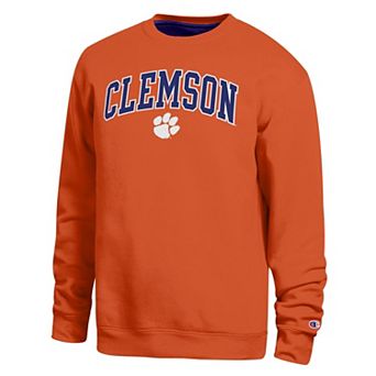 Men's Champion Orange Clemson Tigers Arch Sweatshirt