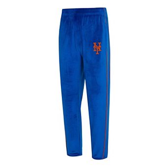 Men's College Concepts Royal New York Mets Archives Velour Pants