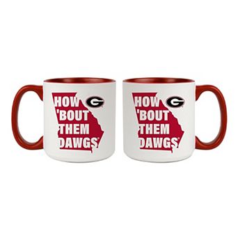 Georgia Bulldogs 20oz. My State 2-Pack Mug Set