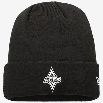 Men's New Era Black Las Vegas Aces Cuffed Knit Hat