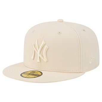 Men's New Era Cream New York Yankees Color Pack 59FIFTY Fitted Hat