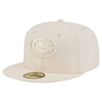 Men's New Era Cream Green Bay Packers Color Pack 59FIFTY Fitted Hat