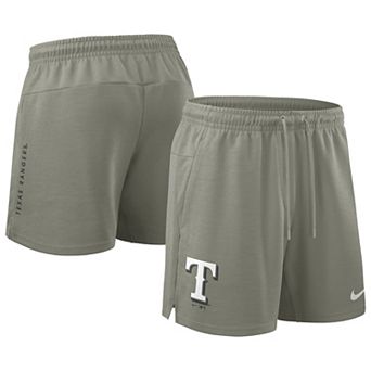 Men's Nike Olive Texas Rangers Statement Primary Dri-FIT Shorts