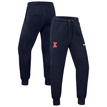 Men's Nike Navy Illinois Fighting Illini Club Fleece Joggers