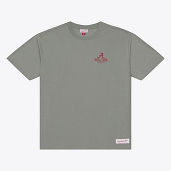 Men's Mitchell & Ness Gray Alabama Crimson Tide Core Icon T-Shirt