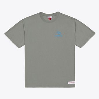 Men's Mitchell & Ness Gray Utah Mammoth Core Essentials T-Shirt