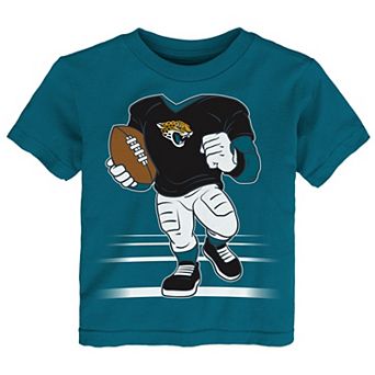 Toddler Outerstuff Teal Jacksonville Jaguars Game Fit T-Shirt