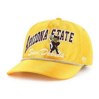 Women's '47 Gold Arizona State Sun Devils Glitter Hitch Adjustable Hat