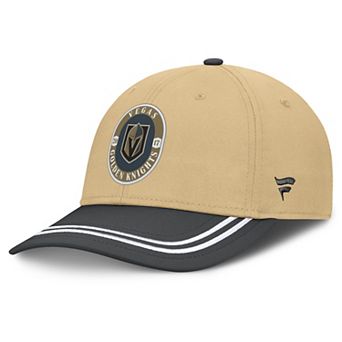 Men's Fanatics Gold/Charcoal Vegas Golden Knights Fundamental Stretch Hat