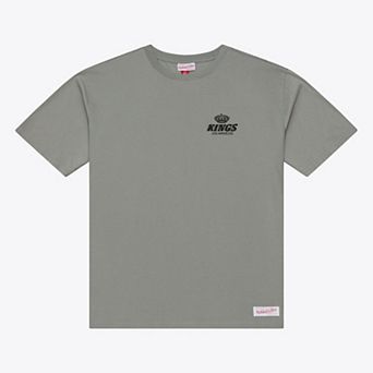 Men's Mitchell & Ness Gray Los Angeles Kings Core Essentials T-Shirt