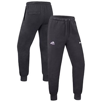 Men's Nike Anthracite TCU Horned Frogs Club Fleece Joggers
