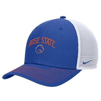 Men's Nike Royal Boise State Broncos Rise Adjustable Trucker Hat