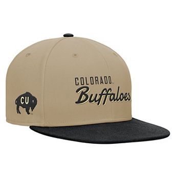 Men's Nike Beige/Black Colorado Buffaloes Pro Dri-FIT Snapback Hat