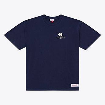 Men's Mitchell & Ness Navy North Carolina Tar Heels Core Icon T-Shirt