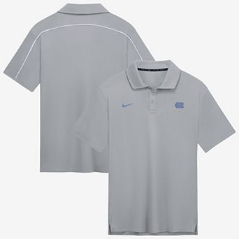 Men's Nike Gray North Carolina Tar Heels Par Dri-FIT Polo