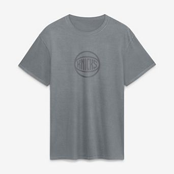 Men's Fanatics Gray New York Knicks Beach Wash T-Shirt