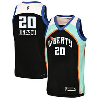 Youth Nike Sabrina Ionescu Black New York Liberty Victory Swingman Jersey - Court Origins