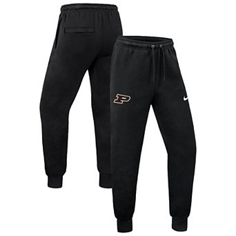 Men's Nike Black Purdue Boilermakers Club Fleece Joggers