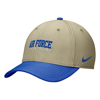 Men's Nike Beige/Royal Air Force Falcons Dri-FIT SwooshFlex Hat