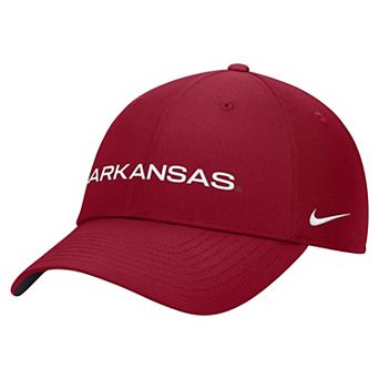Men's Nike Cardinal Arkansas Razorbacks 2026 Sideline Ripstop Dri-FIT Adjustable Hat