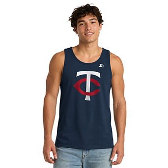 Men's Starter Navy Minnesota Twins Tank Top