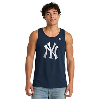 Men's Starter Navy New York Yankees Tank Top