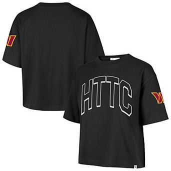 Women's '47 Black Washington Commanders Call Out Reed City T-Shirt