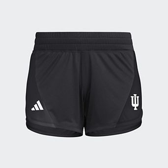 Women's adidas Black Indiana Hoosiers D4T Woven Training Shorts