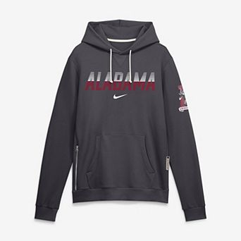 Men's Nike Anthracite Alabama Crimson Tide 2026 Sideline Standard Issue Dri-FIT Hoodie