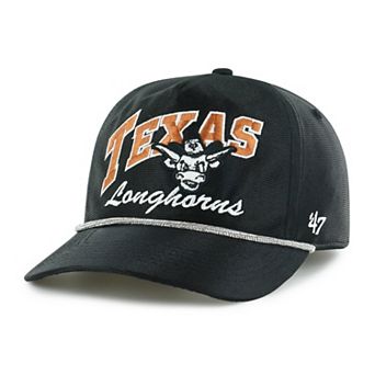 Women's '47 Black Texas Longhorns Glitter Hitch Adjustable Hat
