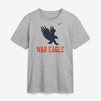 Men's Nike Gray Auburn Tigers Primetime Logo Mantra T-Shirt
