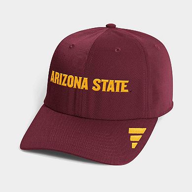 Men's adidas Maroon Arizona State Sun Devils 2026 Sideline Slouch Adjustable Hat