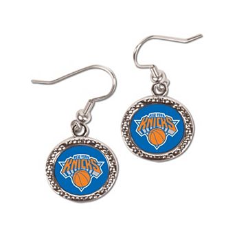 Women's WinCraft New York Knicks Round Dangle Earrings