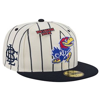 Unisex New Era White Kansas Jayhawks x Big League Chew 59FIFTY Fitted Hat