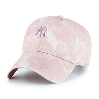 Women's '47 Pink New York Yankees Gardenia Clean Up Adjustable Hat
