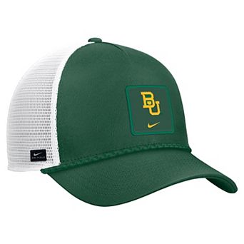Men's Nike Green Baylor Bears 2026 On-Field Rope Adjustable Trucker Hat