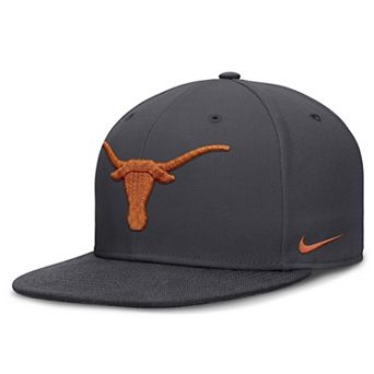Men's Nike Anthracite Texas Longhorns Pro Dri-FIT Fitted Hat